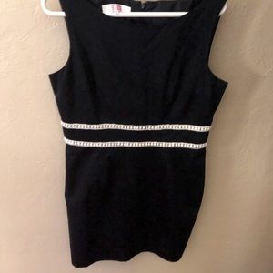 Dark Navy Blue 98% Cotton Dress